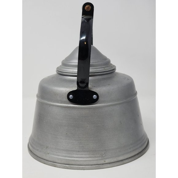 Vintage Unmarked Aluminum Tea Pot/Kettle With Wooden Handle‎ - Picture 4 of 10